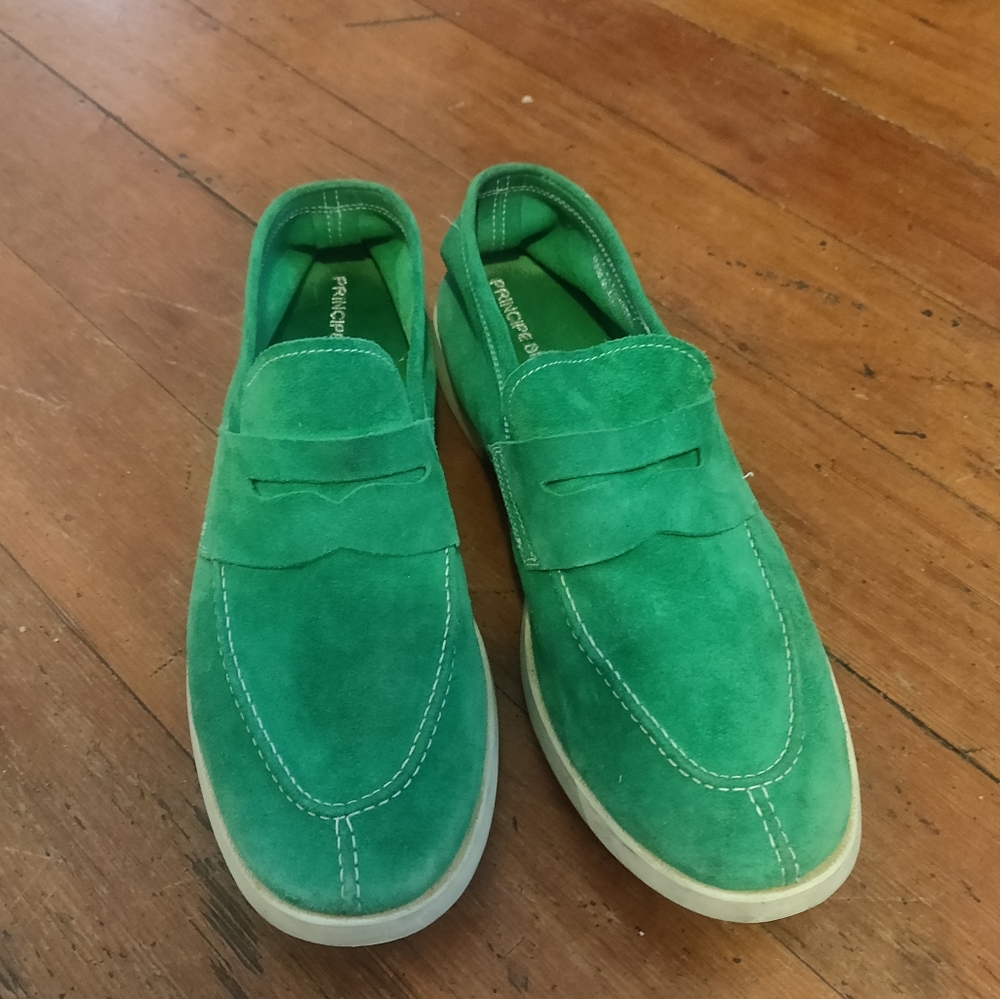 Italian sueded loafers